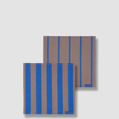 METTE DITMER Stripes vaatdoek blush 2-pack