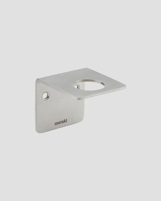 MERAKI wandhouder zilver geborsteld