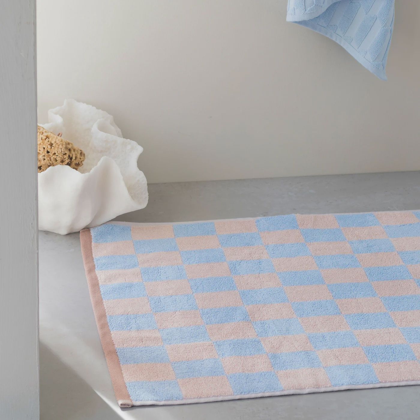 METTE DITMER Retro badmat light blue