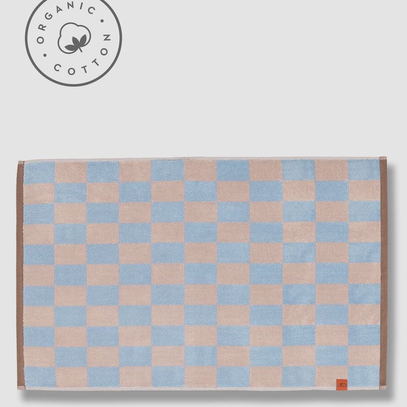 METTE DITMER Retro badmat light blue