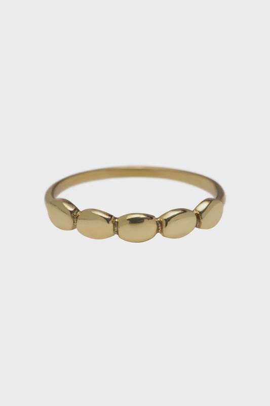 XZOTA Tiny Rounds ring brass