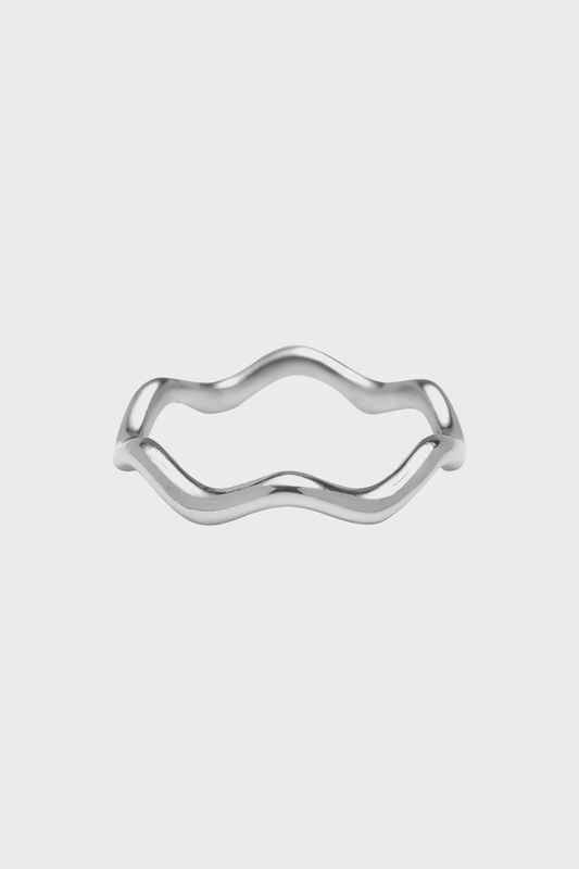 XZOTA Zig Zag ring zilver