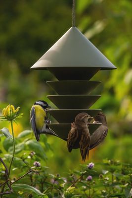 PIDÄT Bird Silo voederhuisje camp green