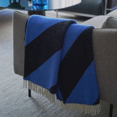 KLIPPAN plaid Angle blue/black