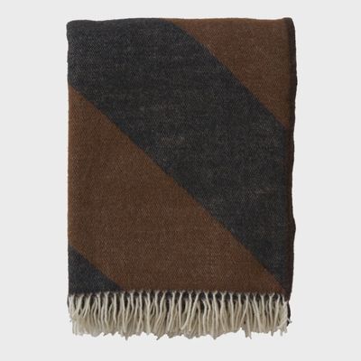KLIPPAN plaid Angle cacao/black