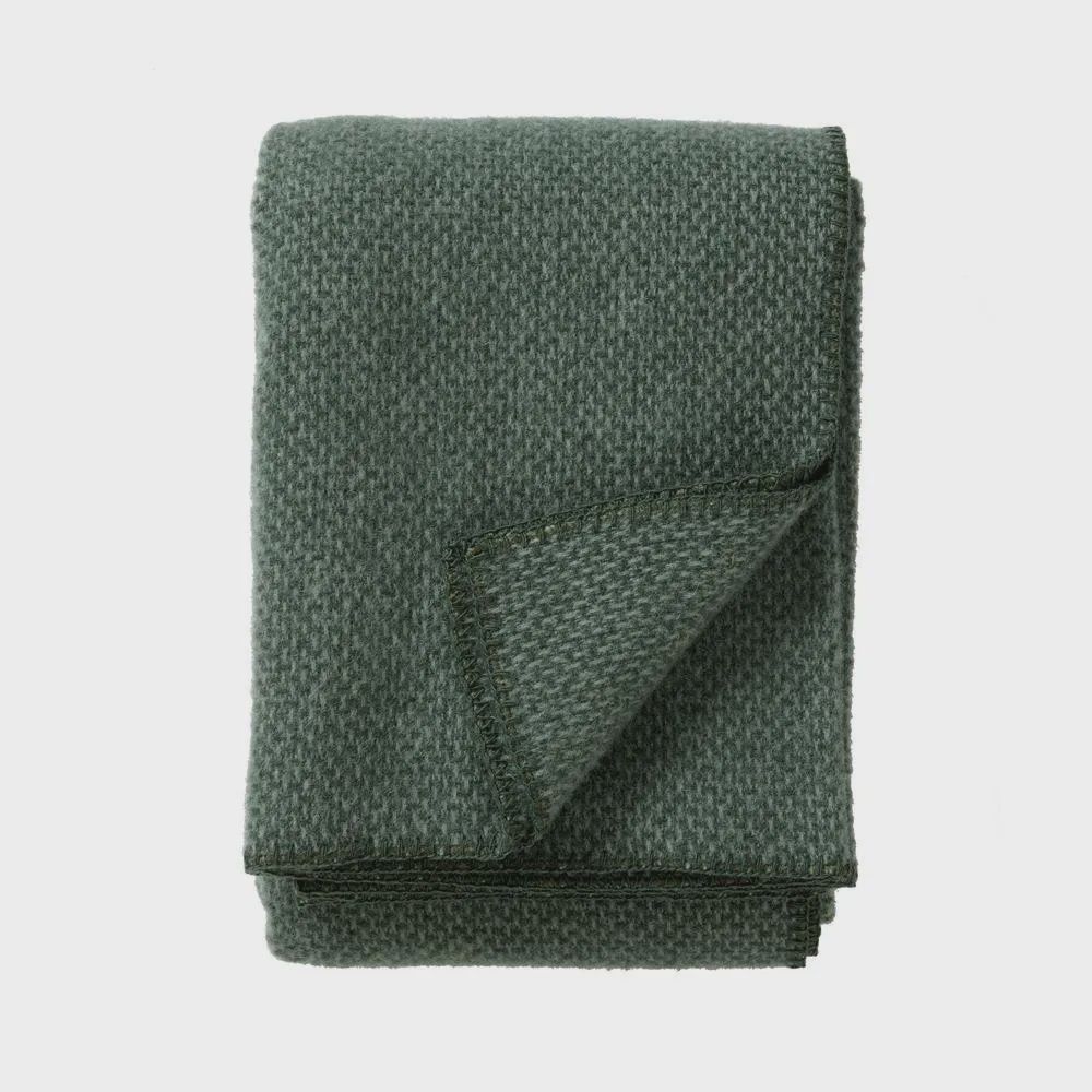 KLIPPAN plaid Domino green