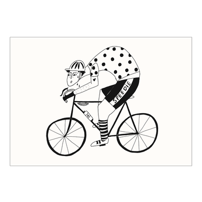 HELEN B postcard Speedie