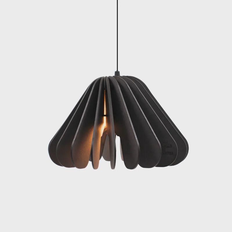 VAN TJALLE &amp; JASPER Hood hanglamp Black