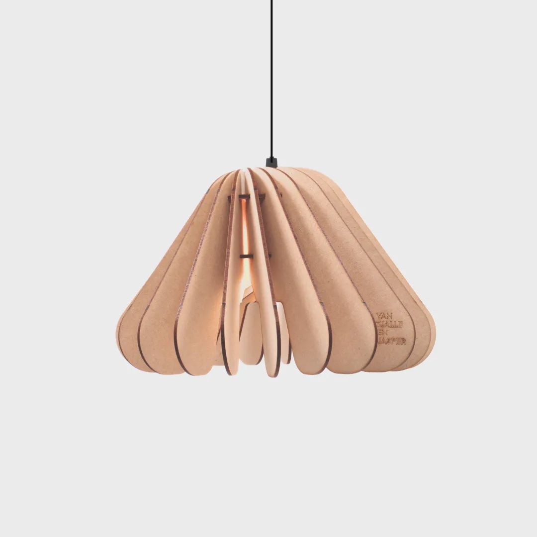 VAN TJALLE &amp; JASPER Hood hanglamp Naturel
