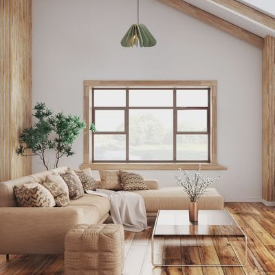 VAN TJALLE & JASPER Hood hanglamp Naturel