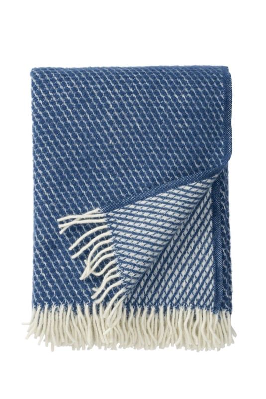 KLIPPAN plaid Velvet Petrol