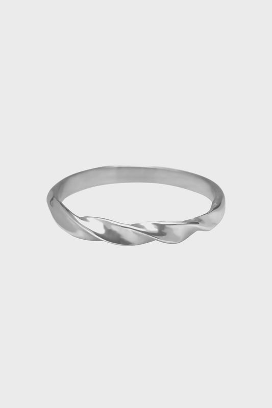 XZOTA Tiny Wave ring zilver