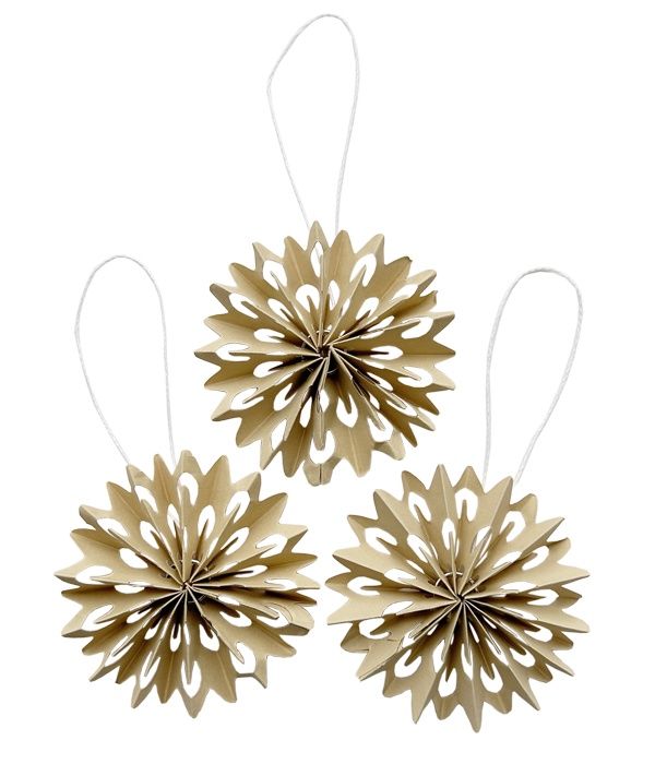 Paper Snowflake II camel