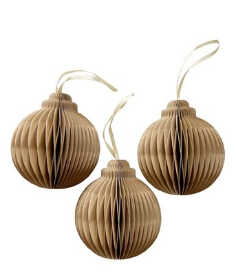 Paper Honeycomb Union caramel medium