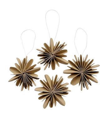 Paper Snowflake I caramel