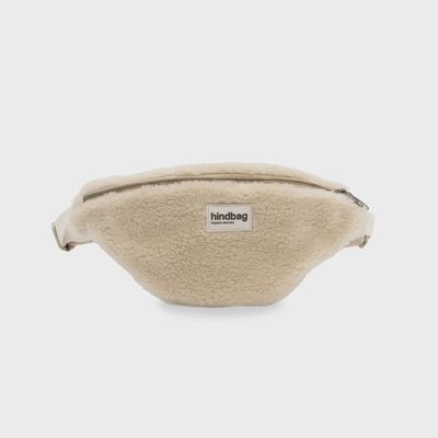 HINDBAG Olivia Fanny Pack banana beige teddy
