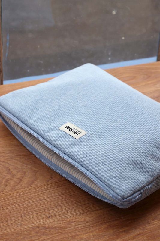 HINDBAG Ava Laptophoes denim blue