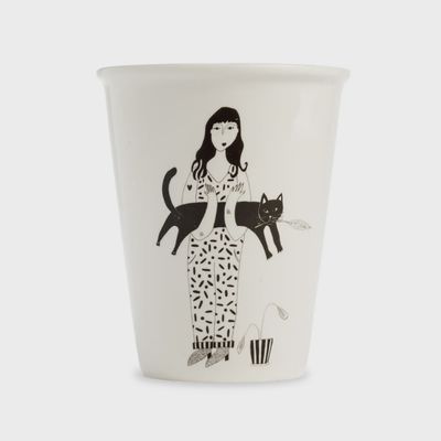 HELEN B beker Black Cat 220ml