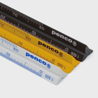 PENCO Liniaal zilver
