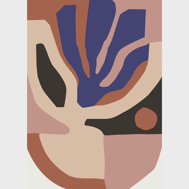 PAPER COLLECTIVE Poster Monstera 30X40cm