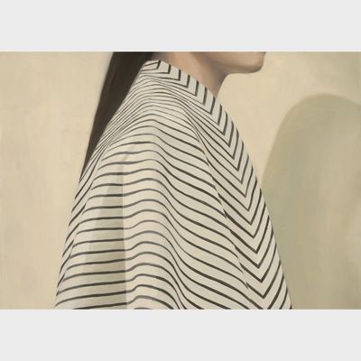 PAPER COLLECTIVE Poster Black Stripes 50X70cm