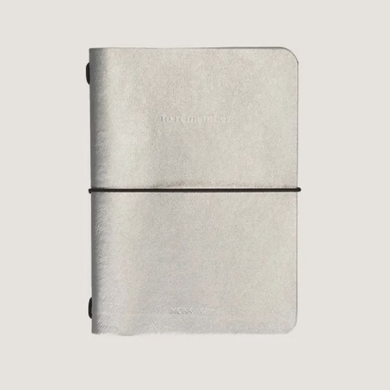 MONK & ANNA notebook vegan leather Hematite MONK & ANNA notebook vegan leather Hematite