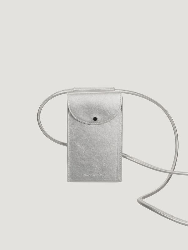 MONK &amp; ANNA Telefoontasje Hematite