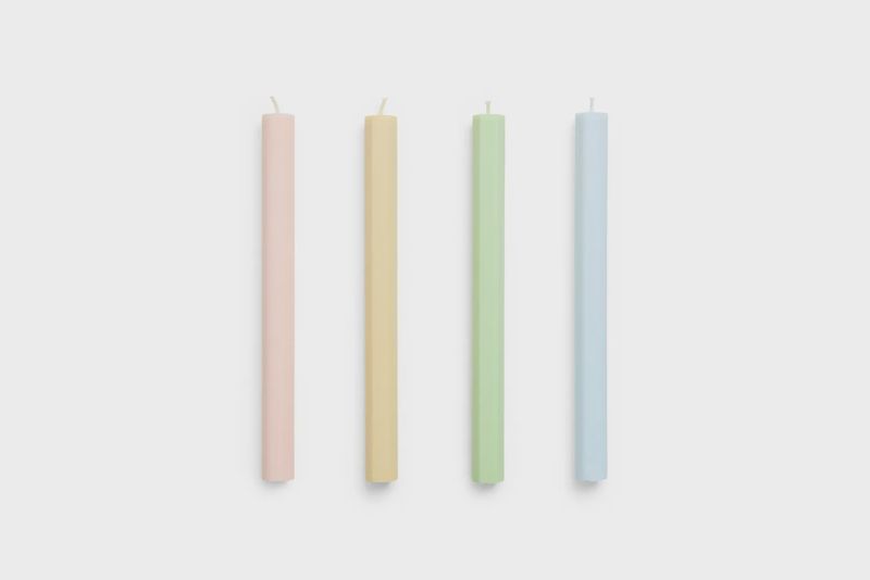 HAY Hexagon Kaarsen fresh set van 4