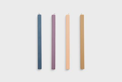 HAY Square Kaars dark set van 4
