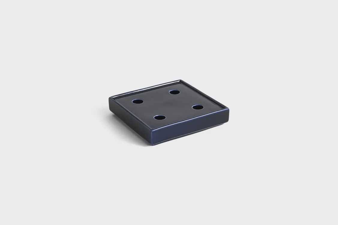 HAY Mattone Kandelaar large dark blue