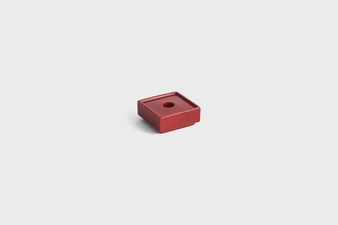 HAY Mattone Kandelaar small red