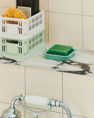 HAY Colour Crate Mini opbergkrat set van 2 lavender