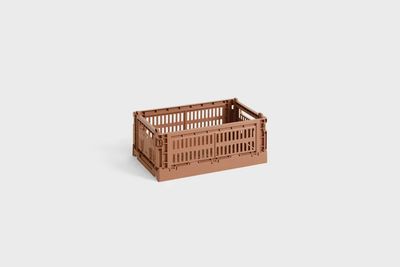 HAY Colour Crate Small opbergkrat terracotta
