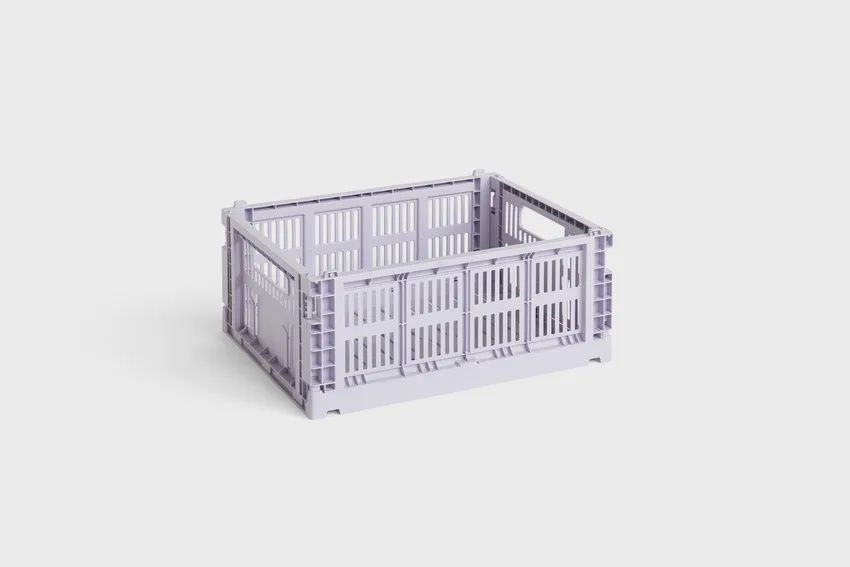 HAY Colour Crate Medium opbergkrat lavender