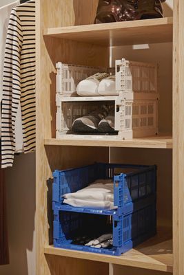 HAY Colour Crate Medium opbergkrat off-white
