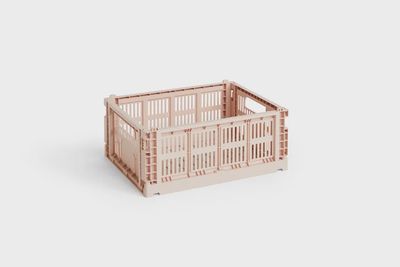 HAY Colour Crate Medium opbergkrat powder