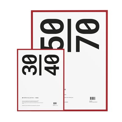 PAPER COLLECTIVE fotolijst Rood
