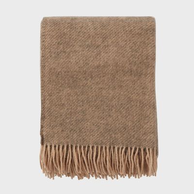 KLIPPAN plaid Gotland beige