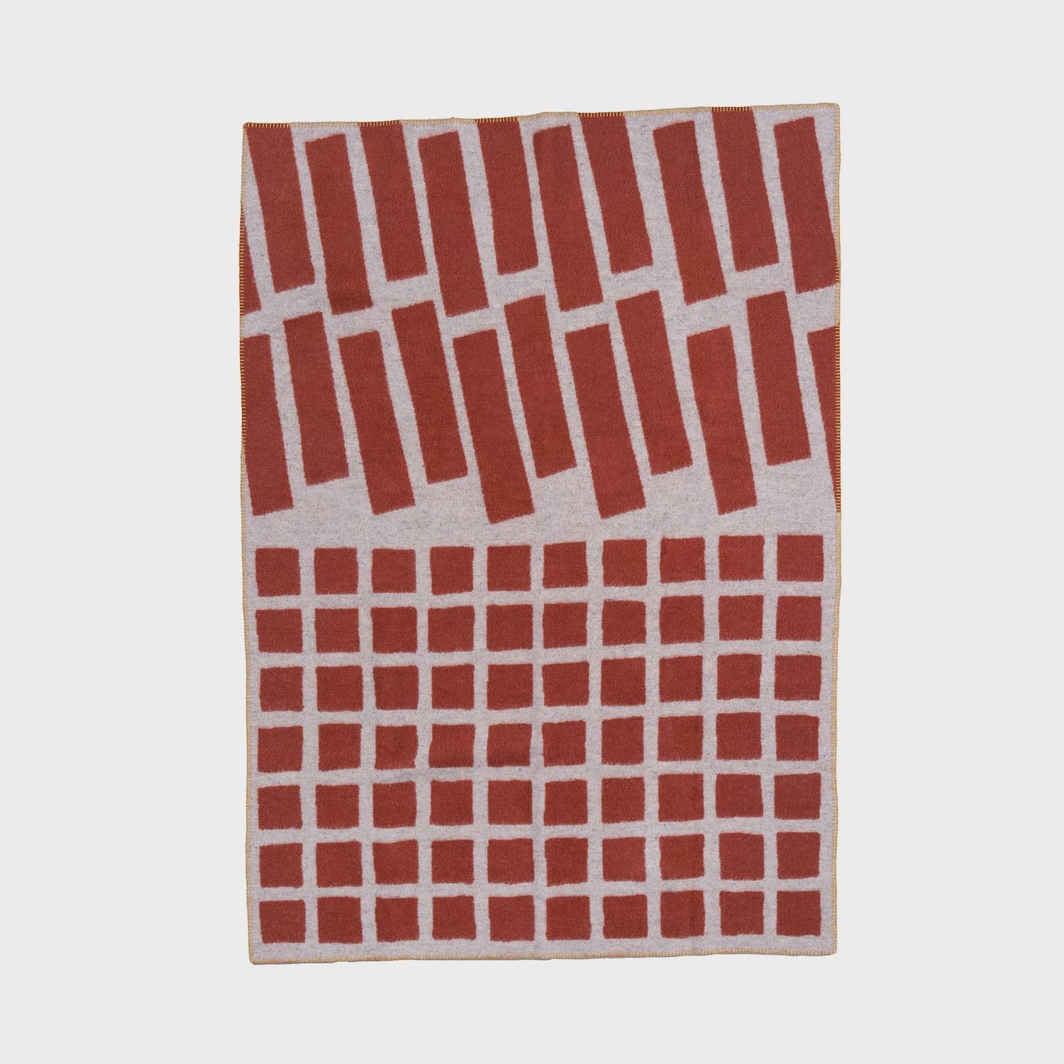 KLIPPAN plaid Sankt Petri floor brown