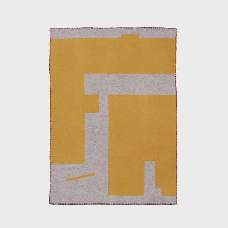 KLIPPAN plaid Sankt Petri plan brass