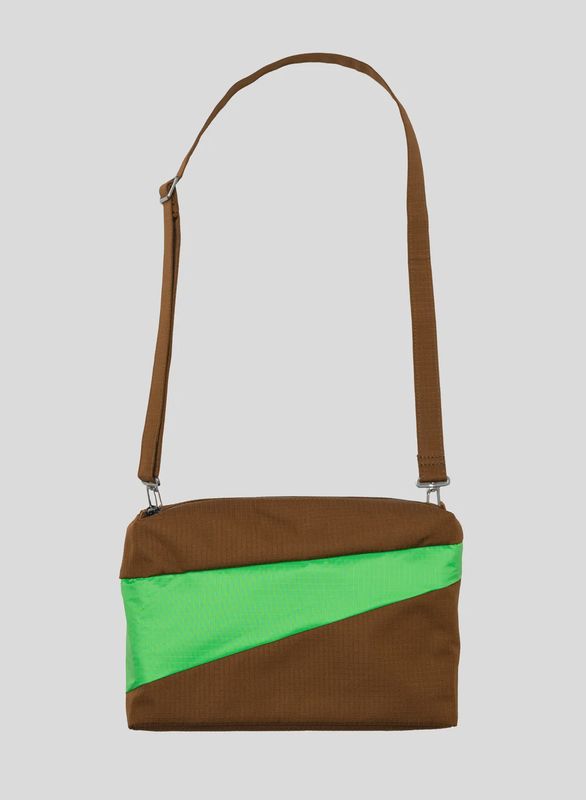 SUSAN BIJL Bum Bag hazel &amp; greenscreen medium