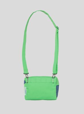 SUSAN BIJL The New Bum Bag Greenscreen &amp; Dark Petrol small