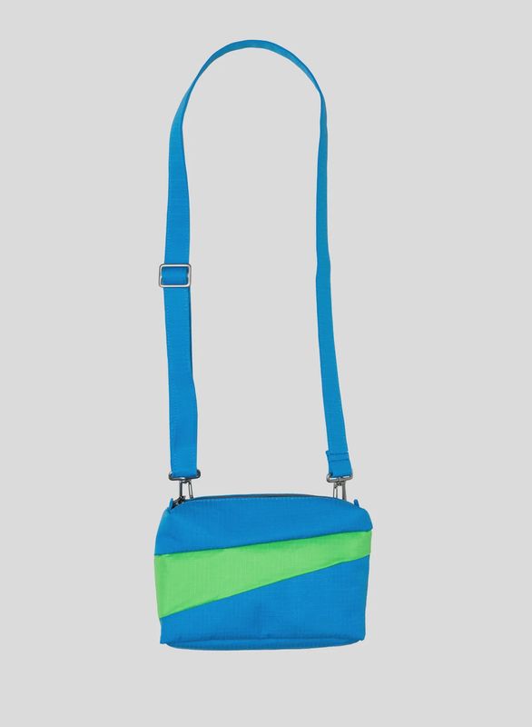SUSAN BIJL Bum Bag wave &amp; greenscreen small