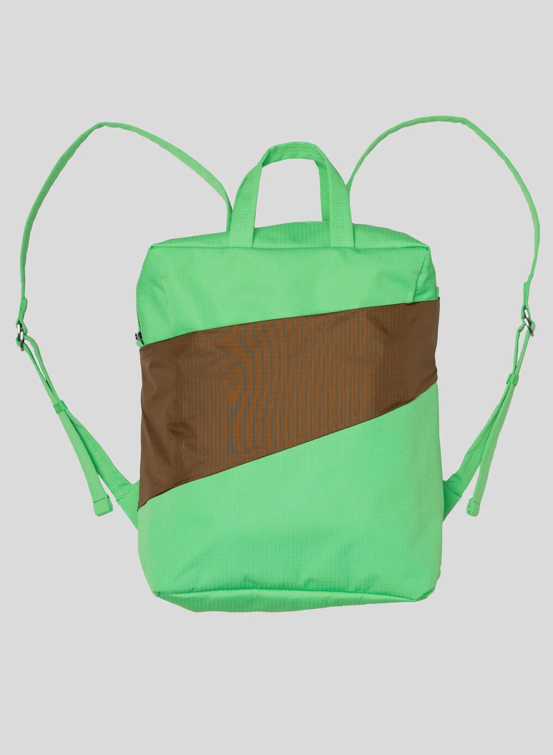 SUSAN BIJL Backpack Greenscreen &amp; Hazel
