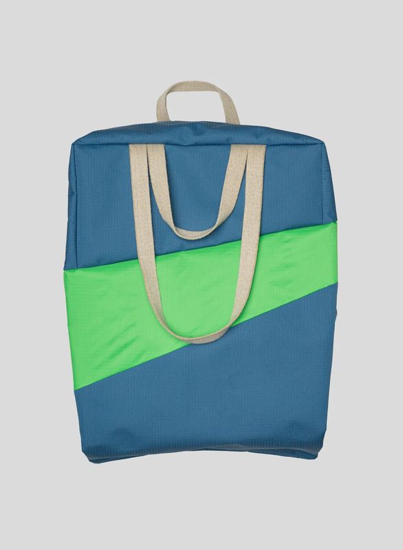 SUSAN BIJL Tote Bag Dark Patrol &amp; Greenscreen large