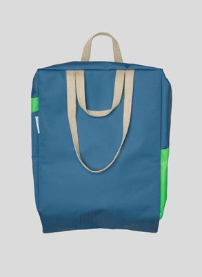 SUSAN BIJL Tote Bag Dark Patrol &amp; Greenscreen large