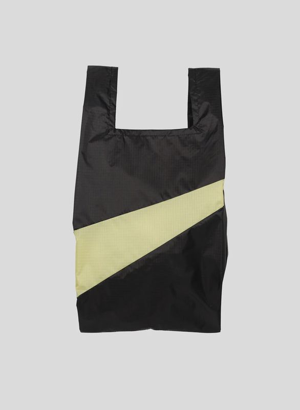 SUSAN BIJL Shoppingbag Black &amp; Joy medium