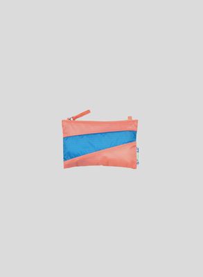 SUSAN BIJL Pouch Coral &amp; Wave small