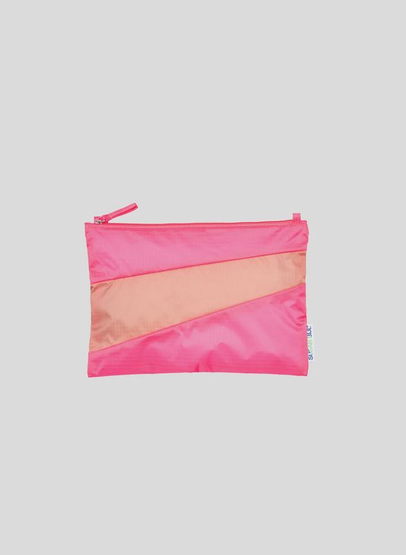 SUSAN BIJL Pouch Fluo Pink &amp; Try medium