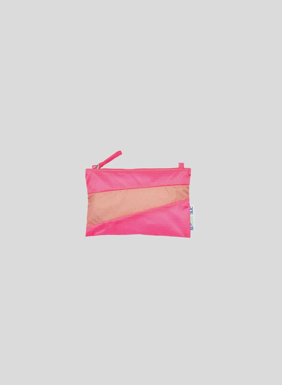 SUSAN BIJL Pouch Fluo Pink &amp; Try small